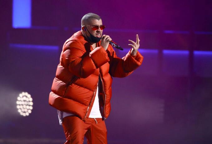 El cantante Bad Bunny