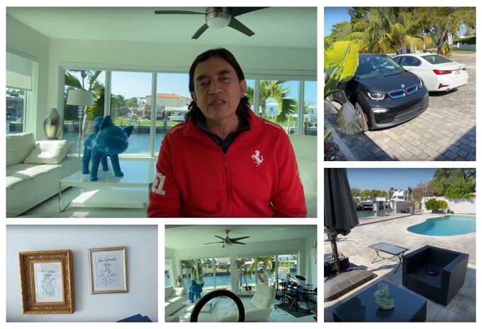 Gustavo Bolívar y su casa en Miami