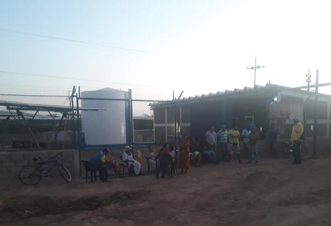 cerca de 6 meses completan sin agua la comunidad de Shiruria en Manaure