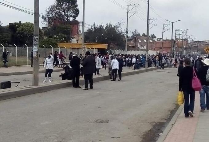 Bloqueos estudiantes