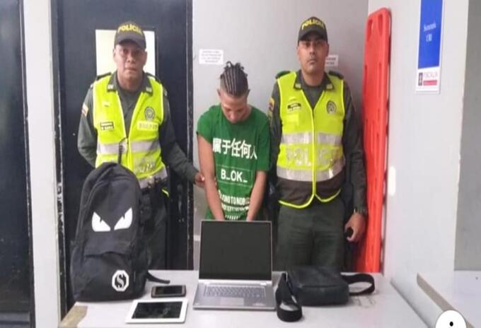 Atrapan a 'Pupileto'. Ladrón de Barranquilla.