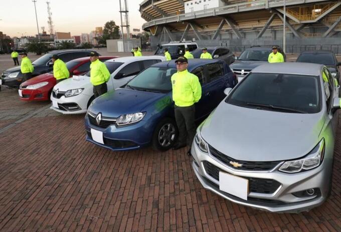 Carros robados en Bogotá