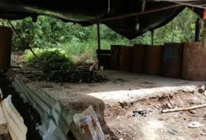 Complejo cocalero en Guasca