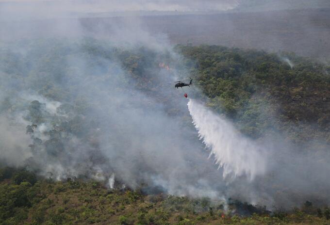 Incendio en La Macarena