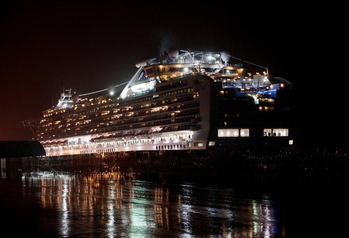 Crucero Dimaond Princess, foco de coronavirus