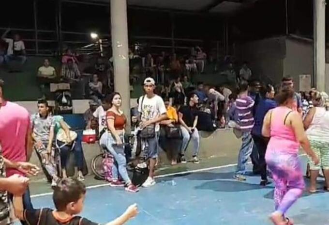 Familias venezolanas en Puerto Santander Familias venezolanas en Puerto Santander