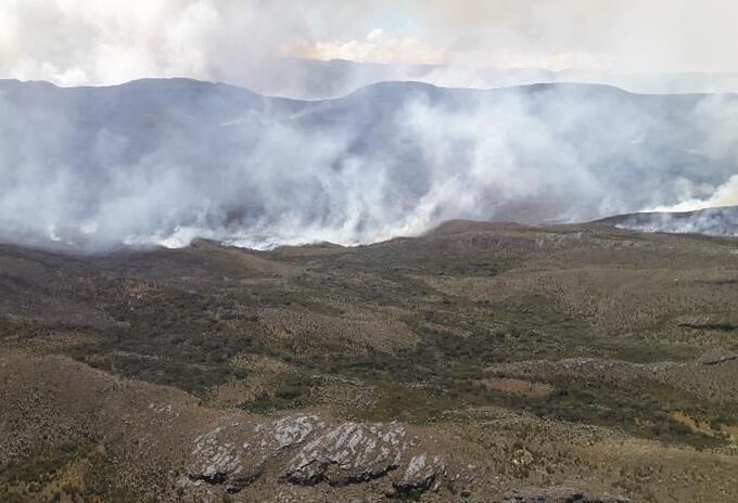 Incendio forestal