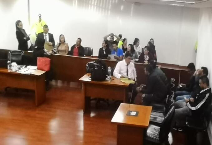 Audiencia implicados en laboratorio de coca en Guasca