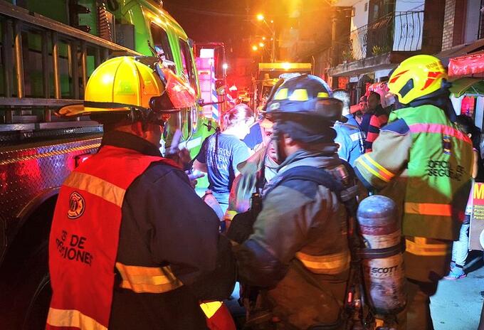 Incendio en Belén Altavista, Medellín