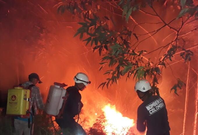 Incendio Timaná