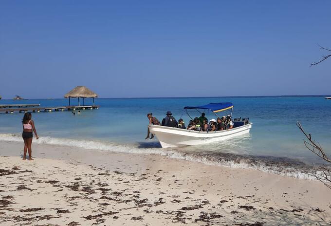 Isla Grande es un verdadero paraíso terrenal.
