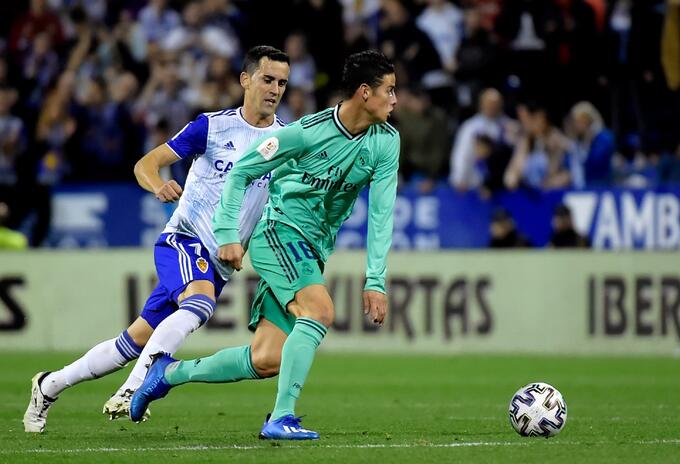 James Rodríguez en la Copa del Rey James Rodríguez en la Copa del Rey
