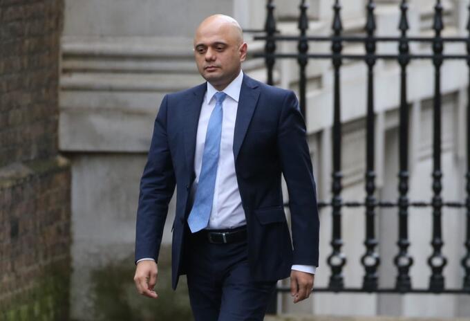 Sajid Javid, ministro británico de Finanzas Sajid Javid, ministro británico de Finanzas
