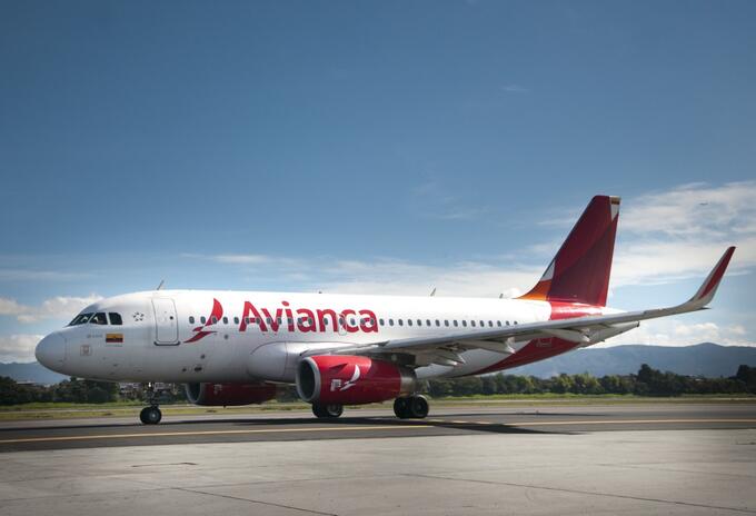 Avión de Avianca