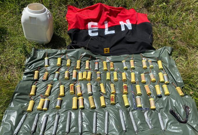 El Ejército del Batallón Ayacucho y el CTI adelantaron los protocolos de incautación.