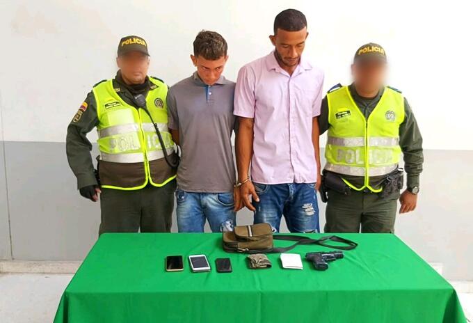 Tenían una pistola de juguete para robar.