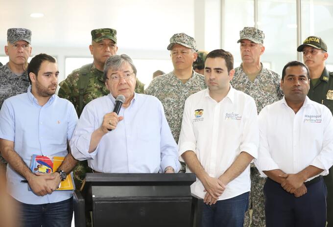 En el encuentro se trazaron compromisos para combatir la criminalidad, y fortalecer la institucionalidad en Bolívar.