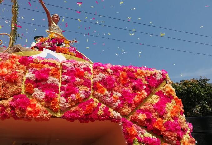 Carnaval batalla de flores