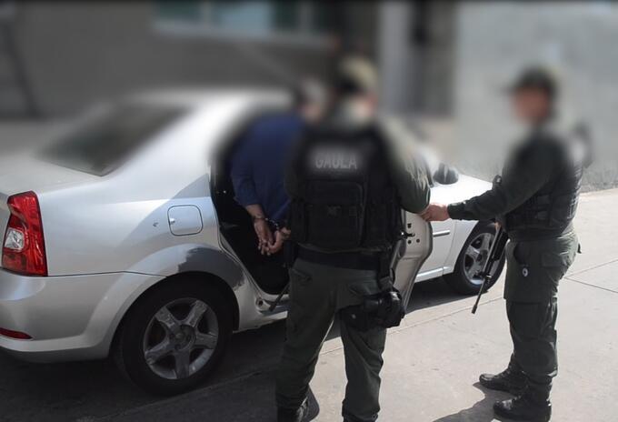 El detenido fue identificado con el alías de 'El Harold'.