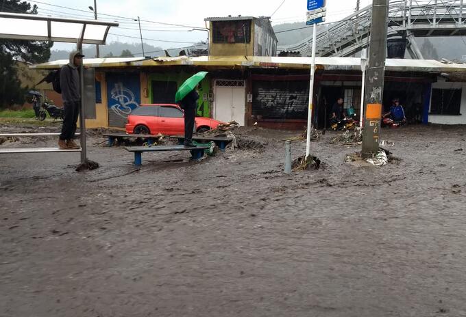 Lluvias en Bogotá