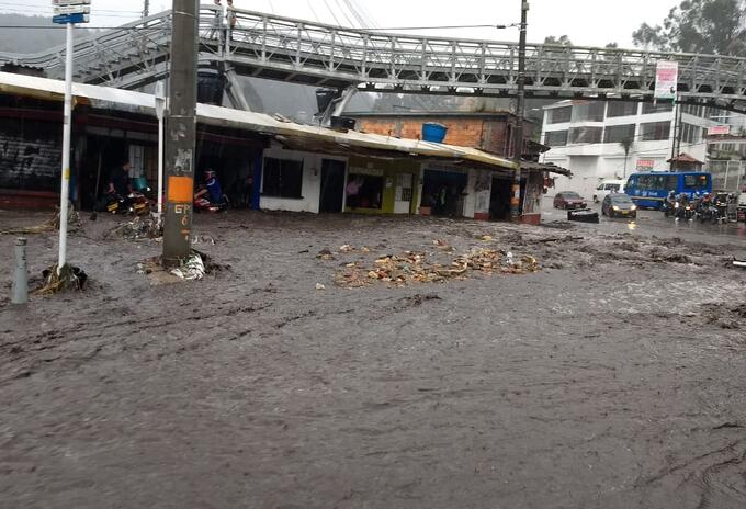 Lluvias en Bogotá