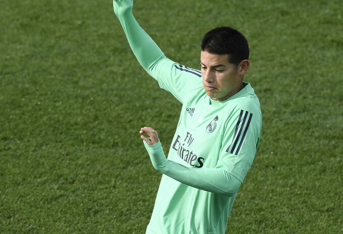 James Rodríguez, real Madrid