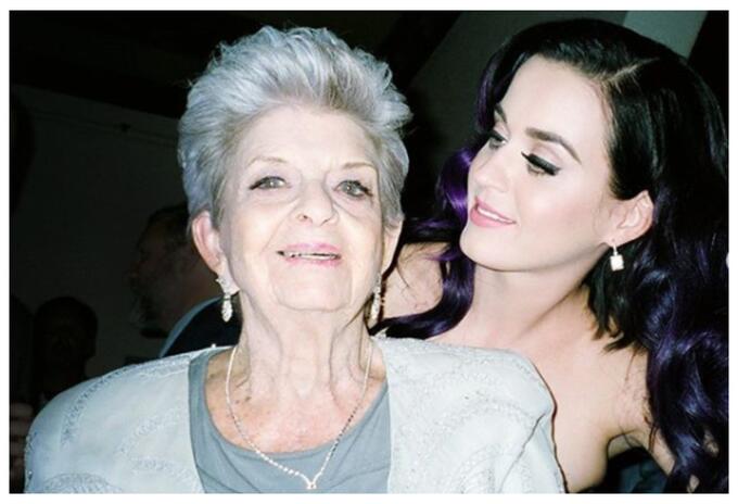 Katy Perry y su abuela Katy Perry y su abuela