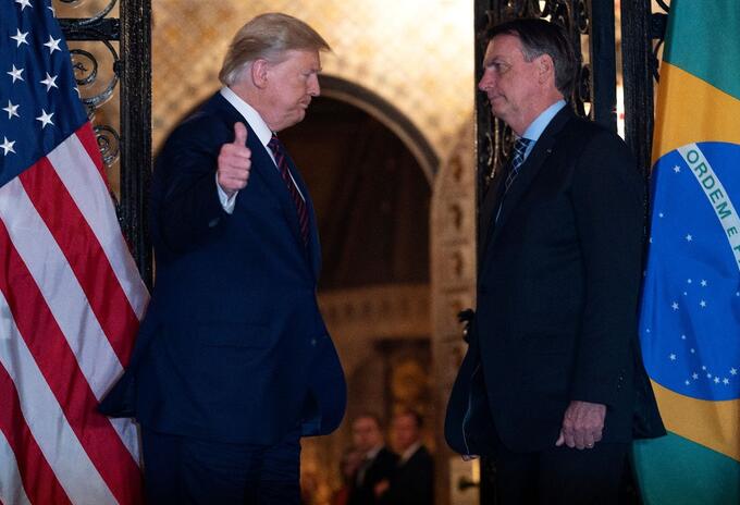 Donald Trump y Jair Bolsonaro Donald Trump y Jair Bolsonaro