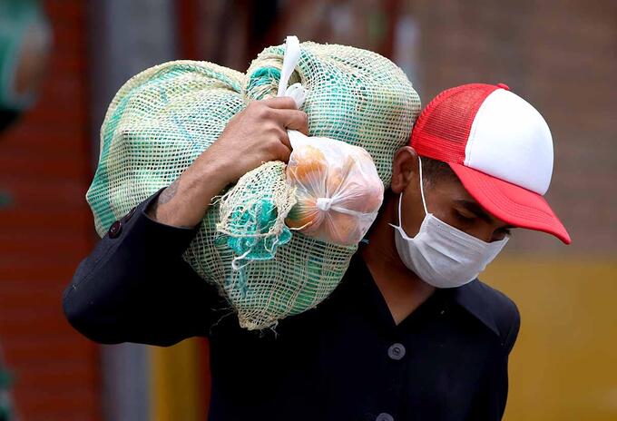 Coronavirus Bogota / Corabastos / Desabastecimiento