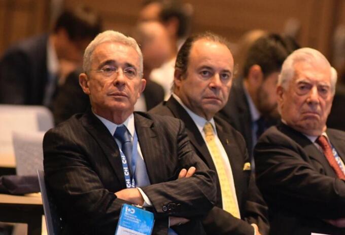 Luis Guillermo ‘Luigi’ Echeverri, junto al expresidente Álvaro Uribe Vélez Luis Guillermo ‘Luigi’ Echeverri, junto al expresidente Álvaro Uribe Vélez