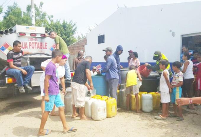 piden una solucion urgente, necesitan mas del liquido para prevenir casos por covid 19