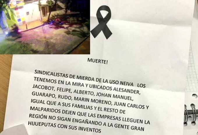 Amenazas USO Huila