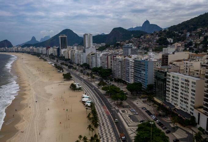 Playas de Río de Janeiro - coronavirus en Brasil
