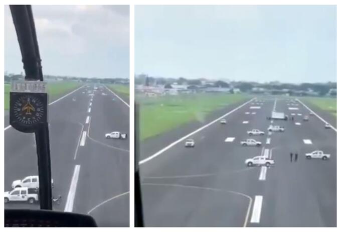 Carros en pista de Guayaquil, Ecuador