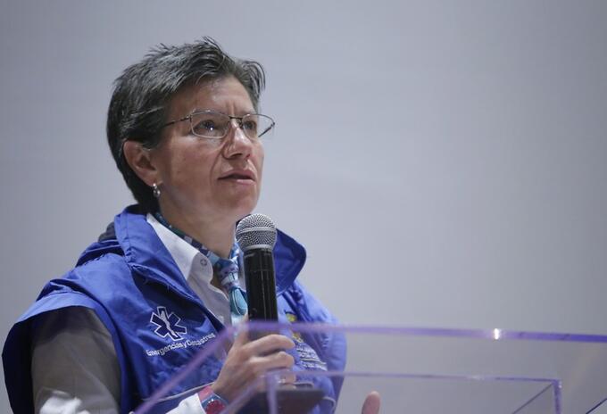 Claudia López, alcaldesa de Bogotá