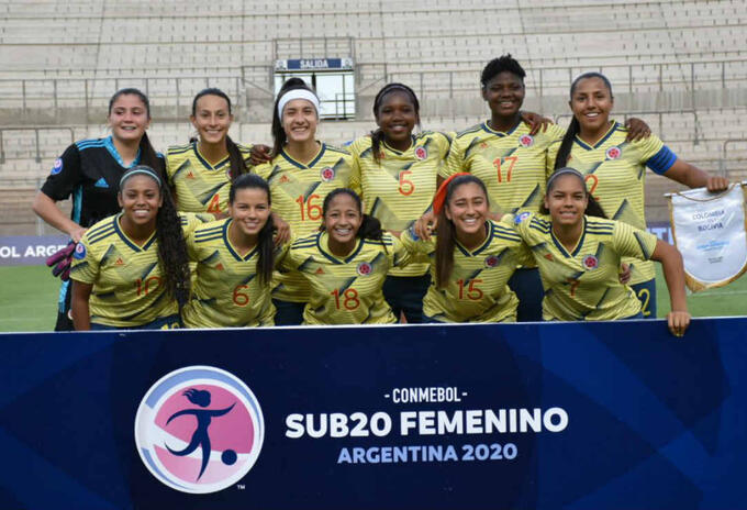 Selección Colombia sub 20 femenina