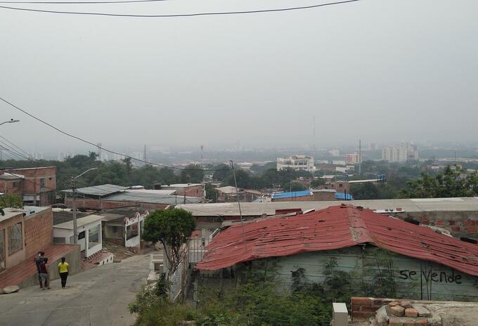 Mala Calidad del aire en Cúcuta y sus alrededores.