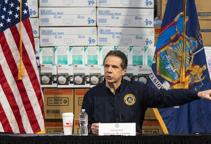 Andrew Cuomo, gobernador de Nueva York
