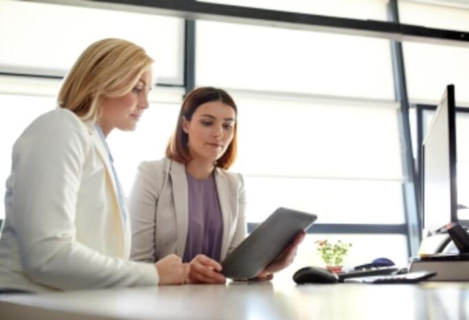Mujeres trabajando