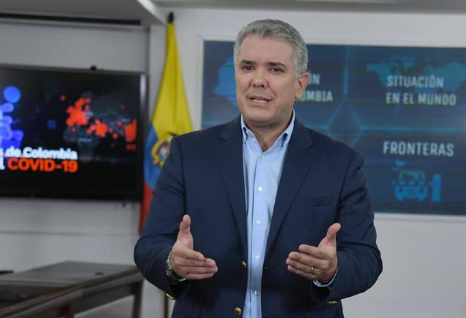 Iván Duque sobre coronavirus en Colombia