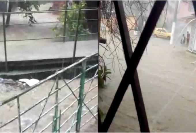 Se presentó desbordamiento de ríos y quebradas.