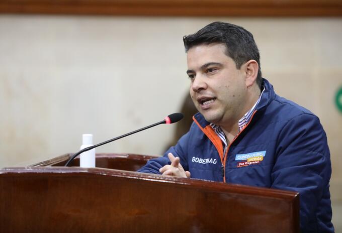 Nicolás García, gobernador de Cundinamarca