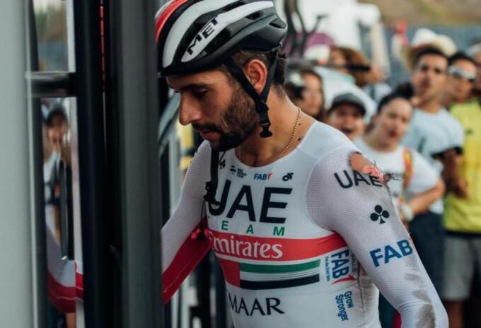 Fernando Gaviria, ciclista del UAE Team