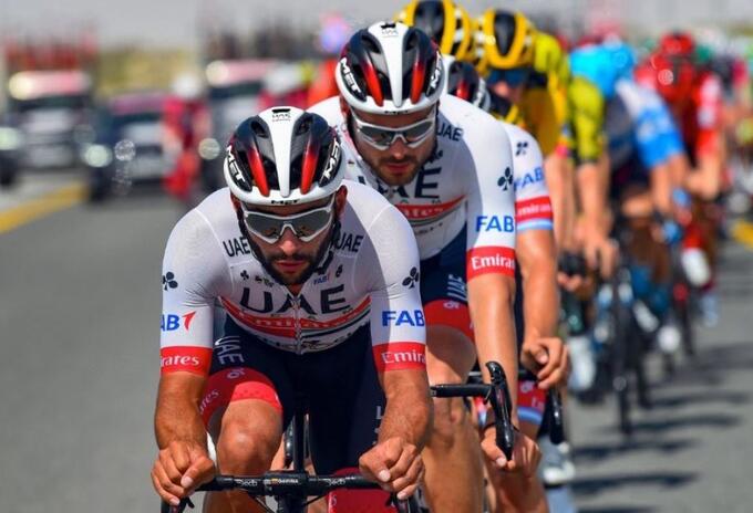 Fernando Gaviria, colombiano del Team UAE