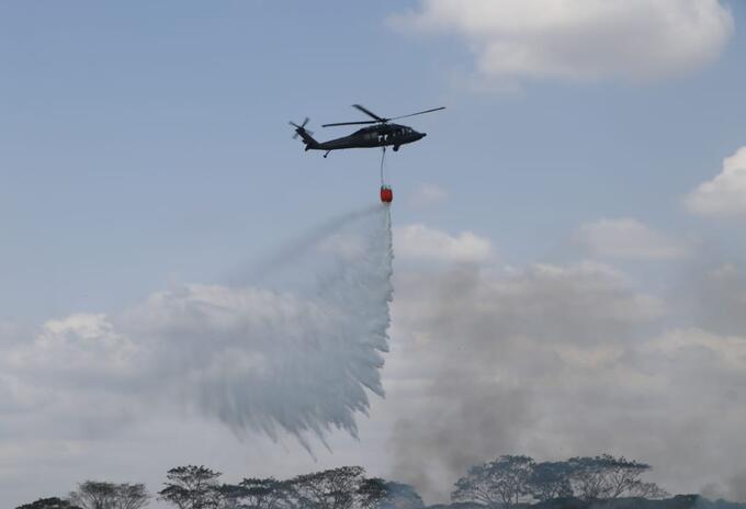 El incendio lleva 10 días generando estragos.