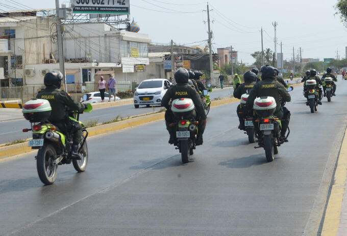 Más de 2000 uniformados fueron dispuestos para garantizar la seguridad y convivencia en el marco del aislamiento preventivo obligatorio.