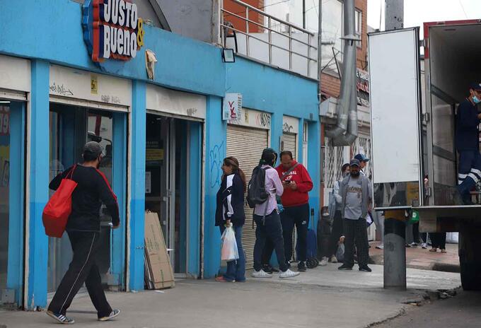 Aislamiento preventivo en Bogotá