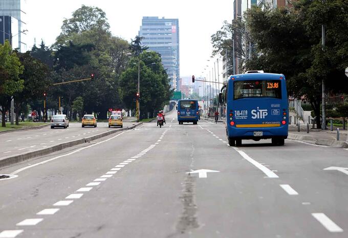Aislamiento preventivo en Bogotá