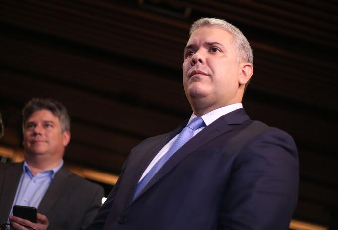 El presidente Iván Duque.