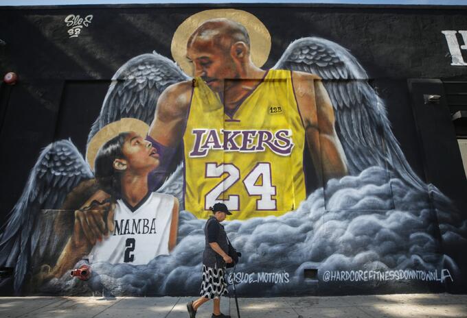 Homenaje a Kobe Bryant y su hija Homenaje a Kobe Bryant y su hija